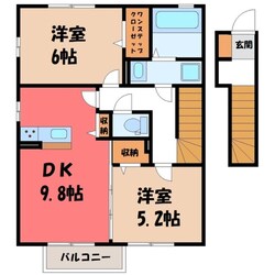 エルヴィレッジ Gの物件間取画像